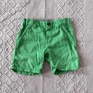 H&M Kids Green Chino Shorts